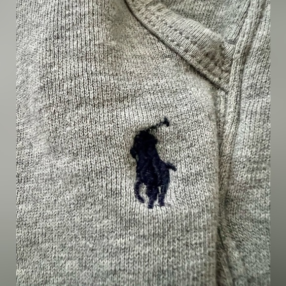 Polo Ralph Lauren‎ drawstring gray jogger. Size 10-12 - Picture 7 of 7